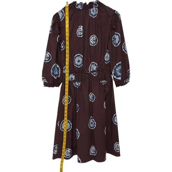 NWTs Never A Wallflower  Button Front Elastic Collar Shirt Dress (S) - Picture 8 of 15